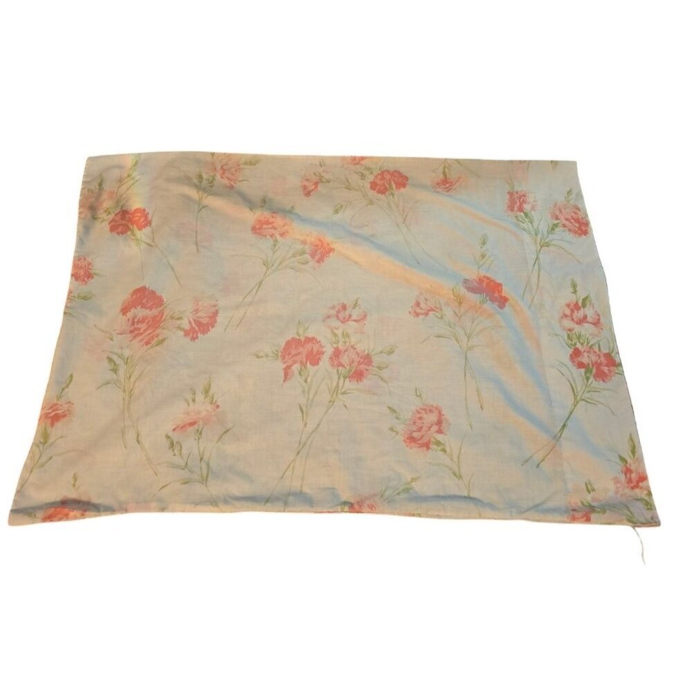 Vintage Utica Pink Floral Cottagecore Grannycore Pillowcase